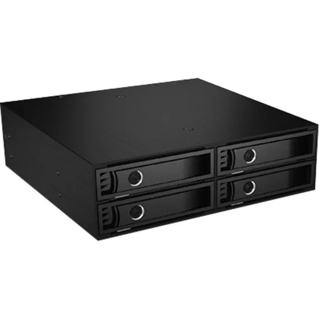 IB-2242SSK 13,3 cm (5.25") Vassoio per unità di memorizzazione Nero, Inquadramento - immagine 1