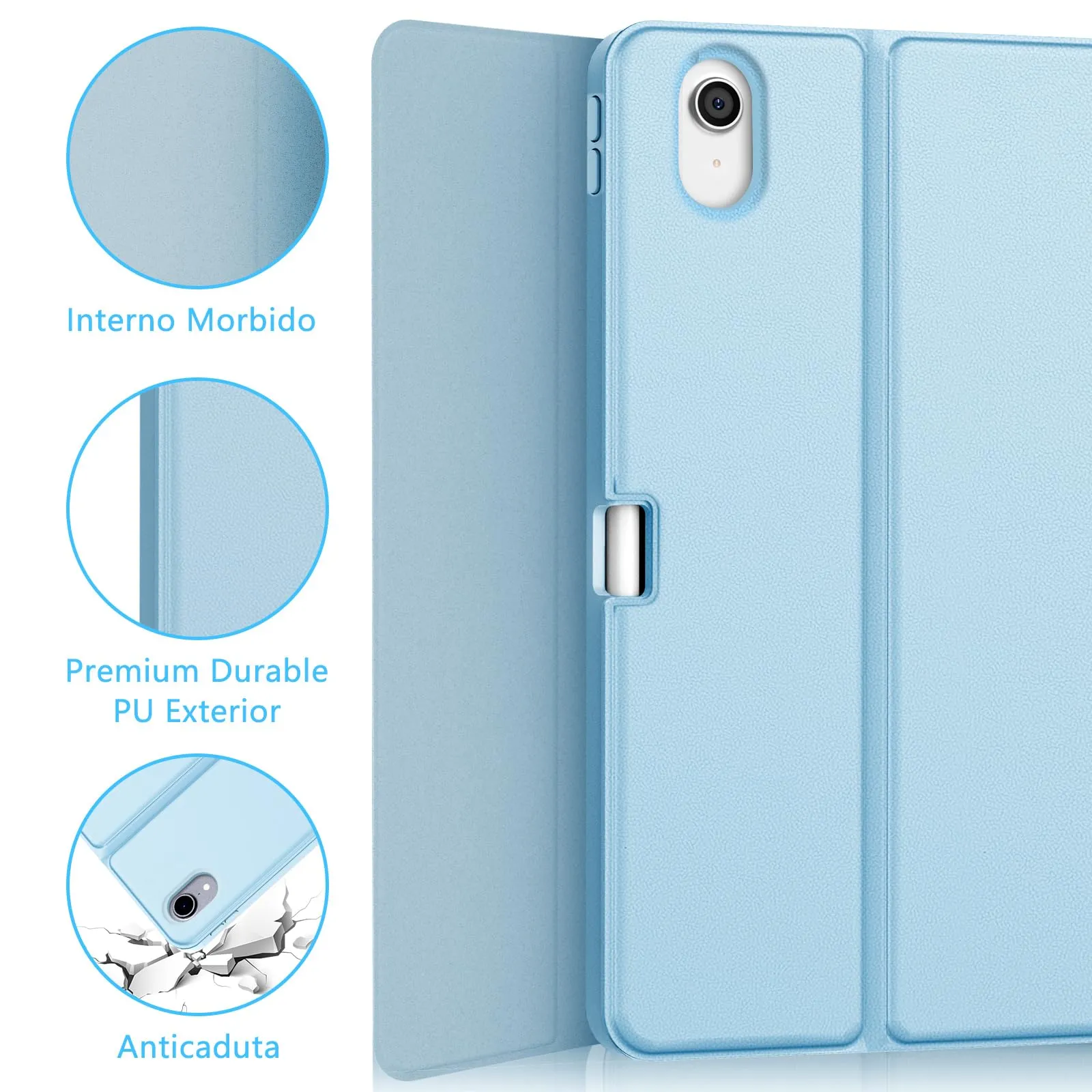 Cover Tastiera per iPad Air 11 M4 2026/M3 2025/M2 2024 11 Pollici - immagine 6