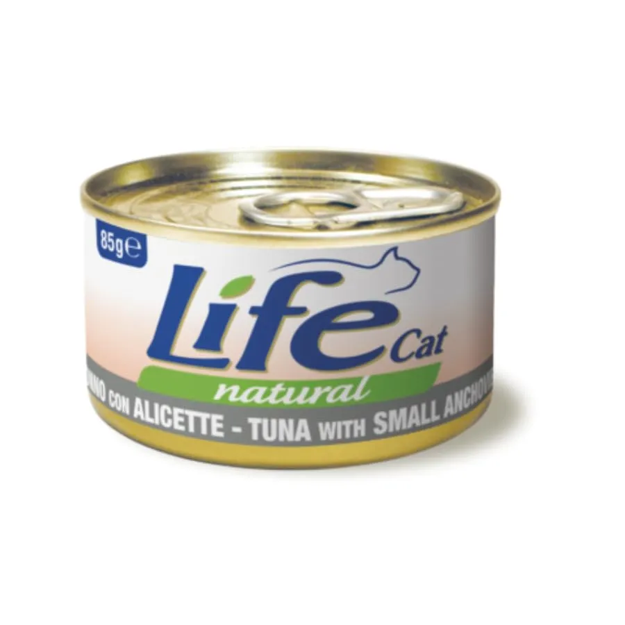 Life Natural Cat 85g (ADULT, TONNO E ALICETTE) - immagine 1