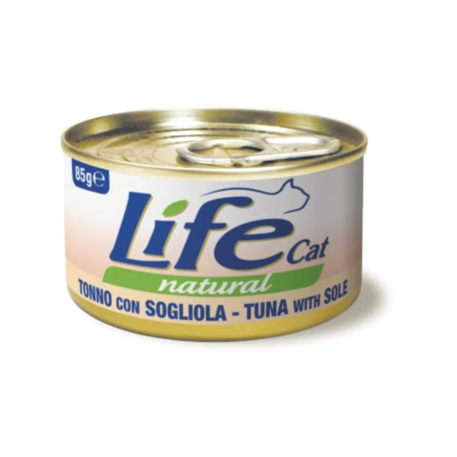 Life Natural Cat 85g (ADULT, TONNO E SOGLIOLA) - immagine 1