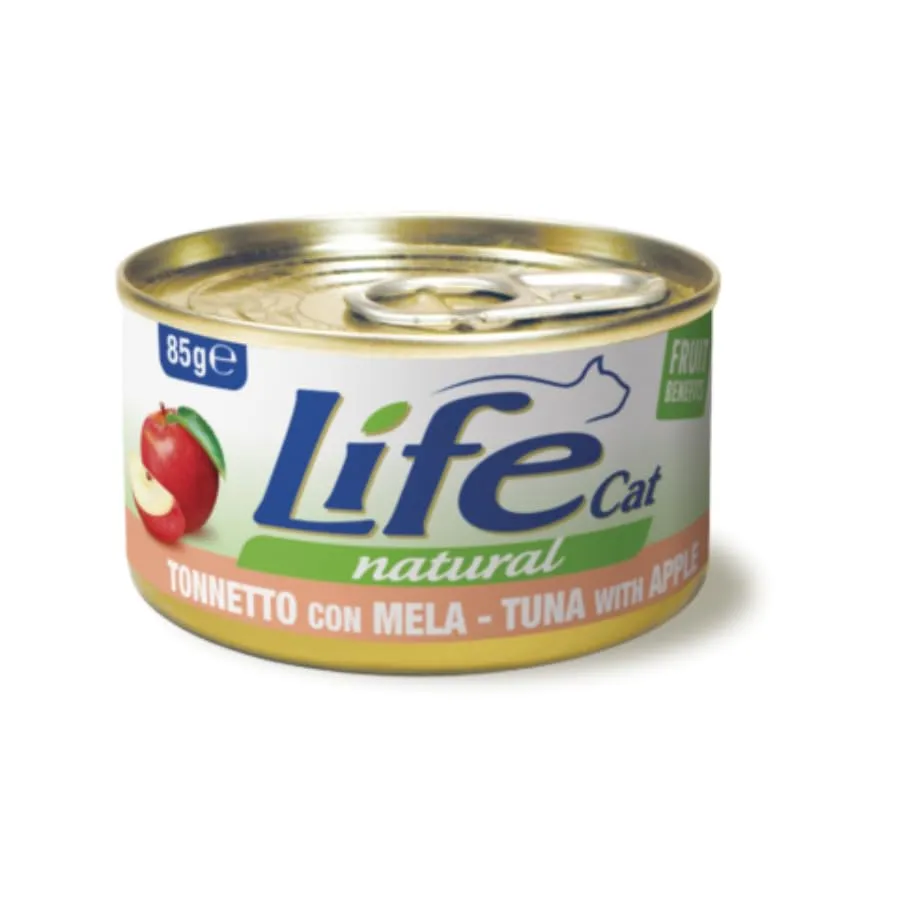 Life Natural Cat 85g (ADULT, TONNO E MELA) - immagine 1