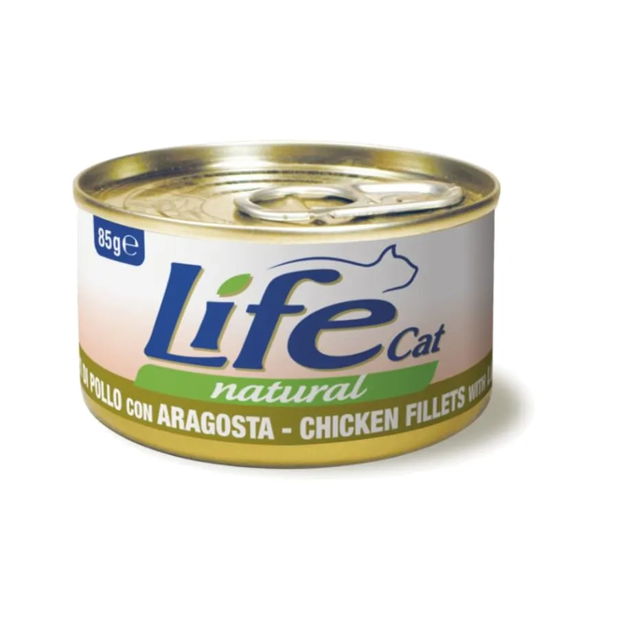 Life Natural Cat 85g (ADULT, POLLO E ARAGOSTA) - immagine 1