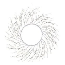 Corona 1 gioco di luce (60cm) (1pz) TIGLIO 260 luci - MICROLED Bianco caldo IP44 78475 - immagine 1