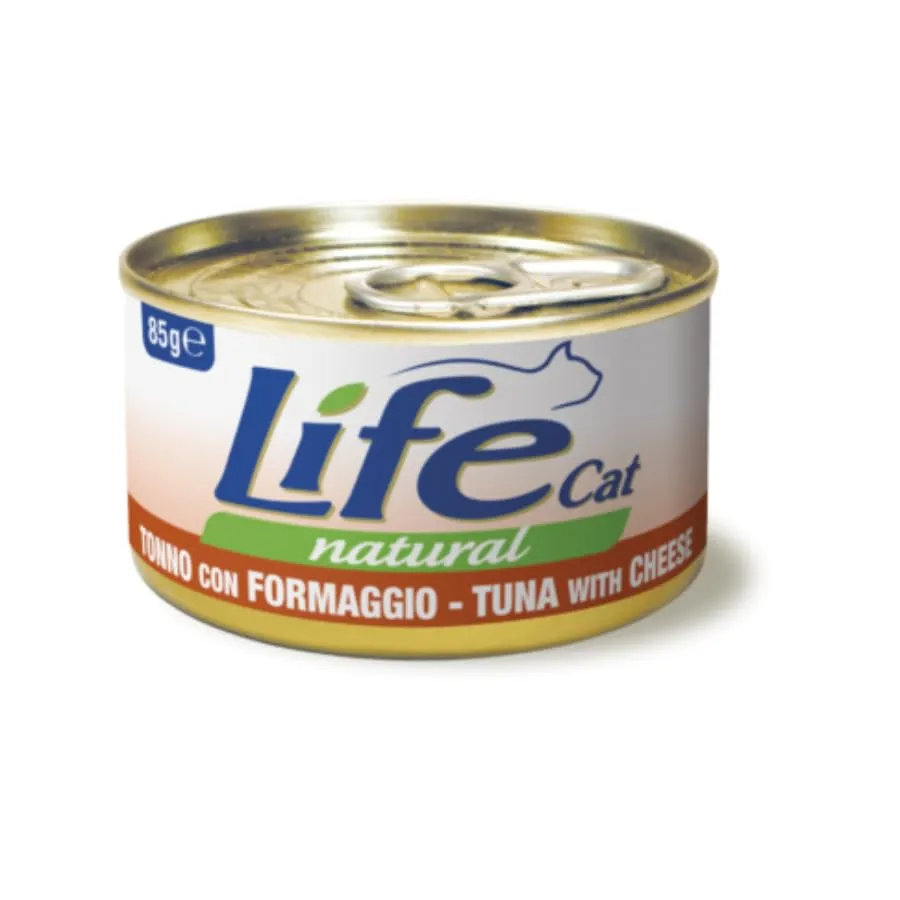 Life Natural Cat 85g (ADULT, TONNO E FORMAGGIO) - immagine 1
