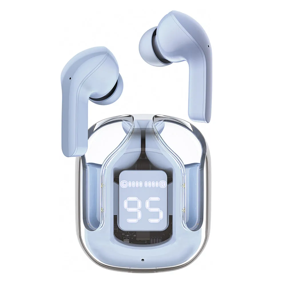 Handsfree Bluetooth Acefast T6, TWS, Blu - immagine 1