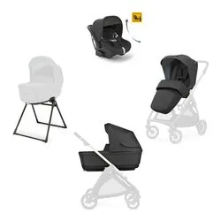Sistema modulare senza telaio System Quattro con Darwin Recline ELECTA Upper black AA52S0UPB - immagine 1
