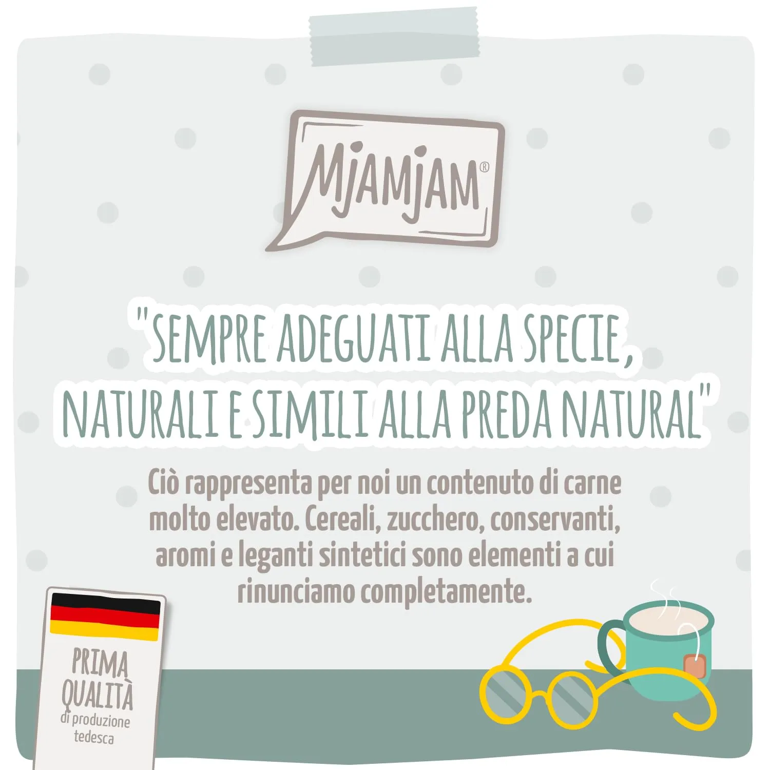 MjAMjAM - Cibo umido Premium per gatti - Quetschie - Senior - Pollo succoso, confezione da 12 (12x125g), senza cereali - immagine 2