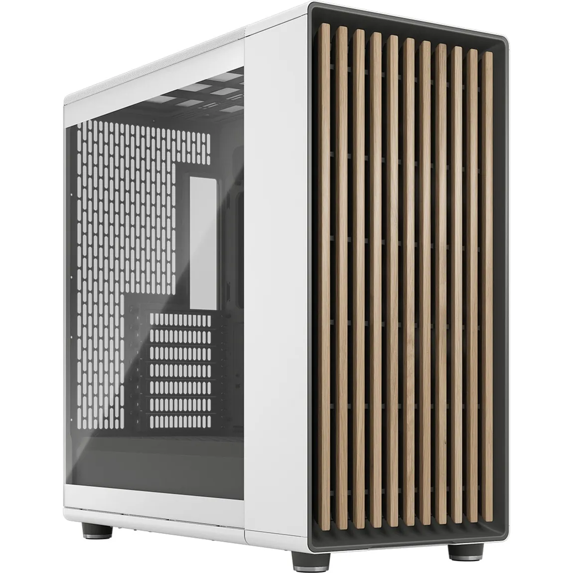 North XL Chalk White TG Clear, Chassis Tower - immagine 1
