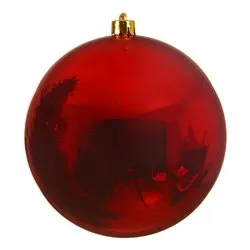Pallina albero Natale (1pz-20cm) Polistirene Red 9022417 - immagine 1