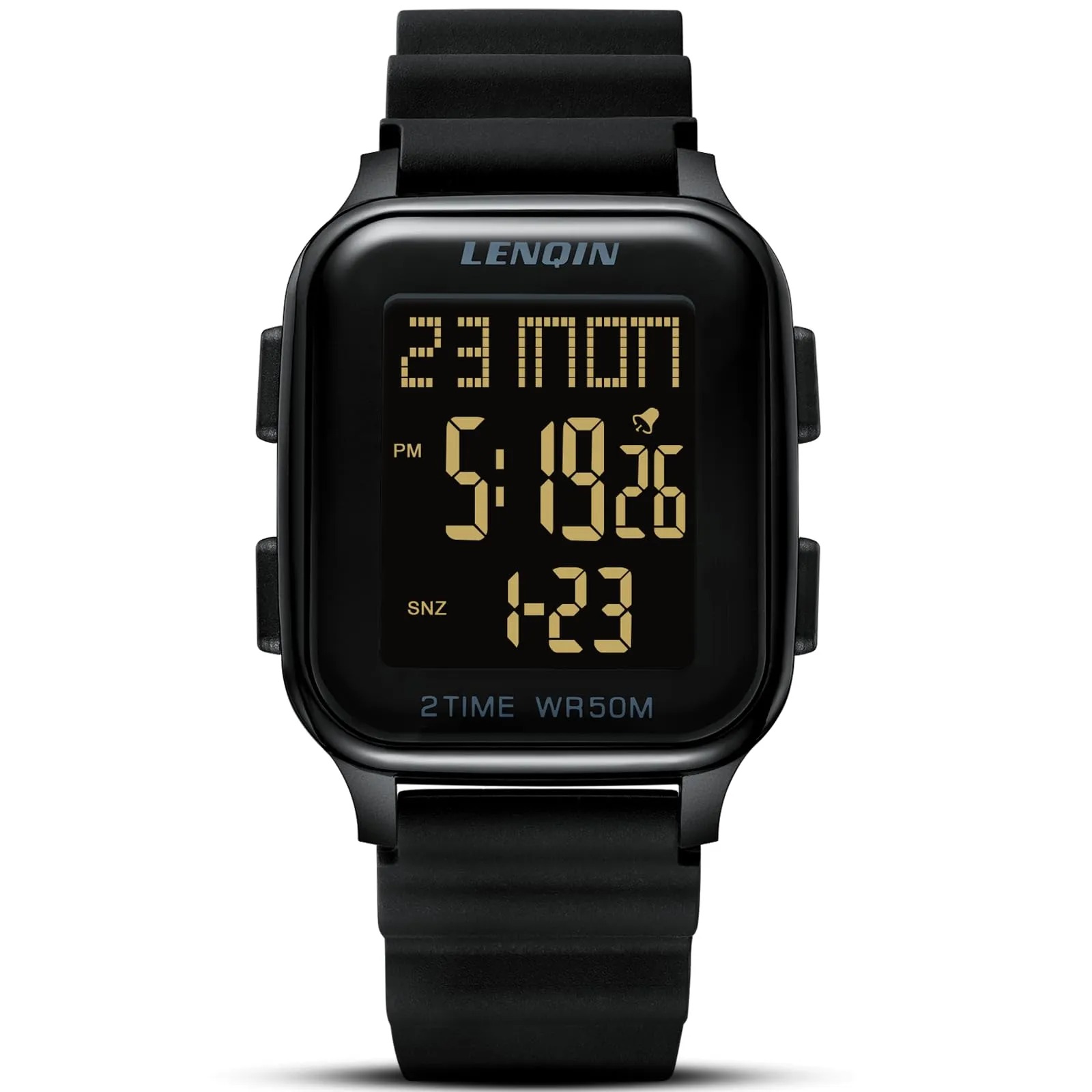 LN LENQIN Orologio Uomo Digitale Impermeabile Sportivo LED Cronometro - immagine 1
