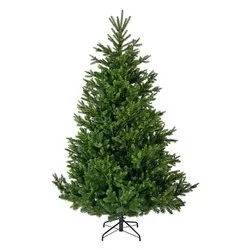 Albero Natale NORDMANN Verde (PVC e PE - H150 D110 cm) 9684305 - immagine 1