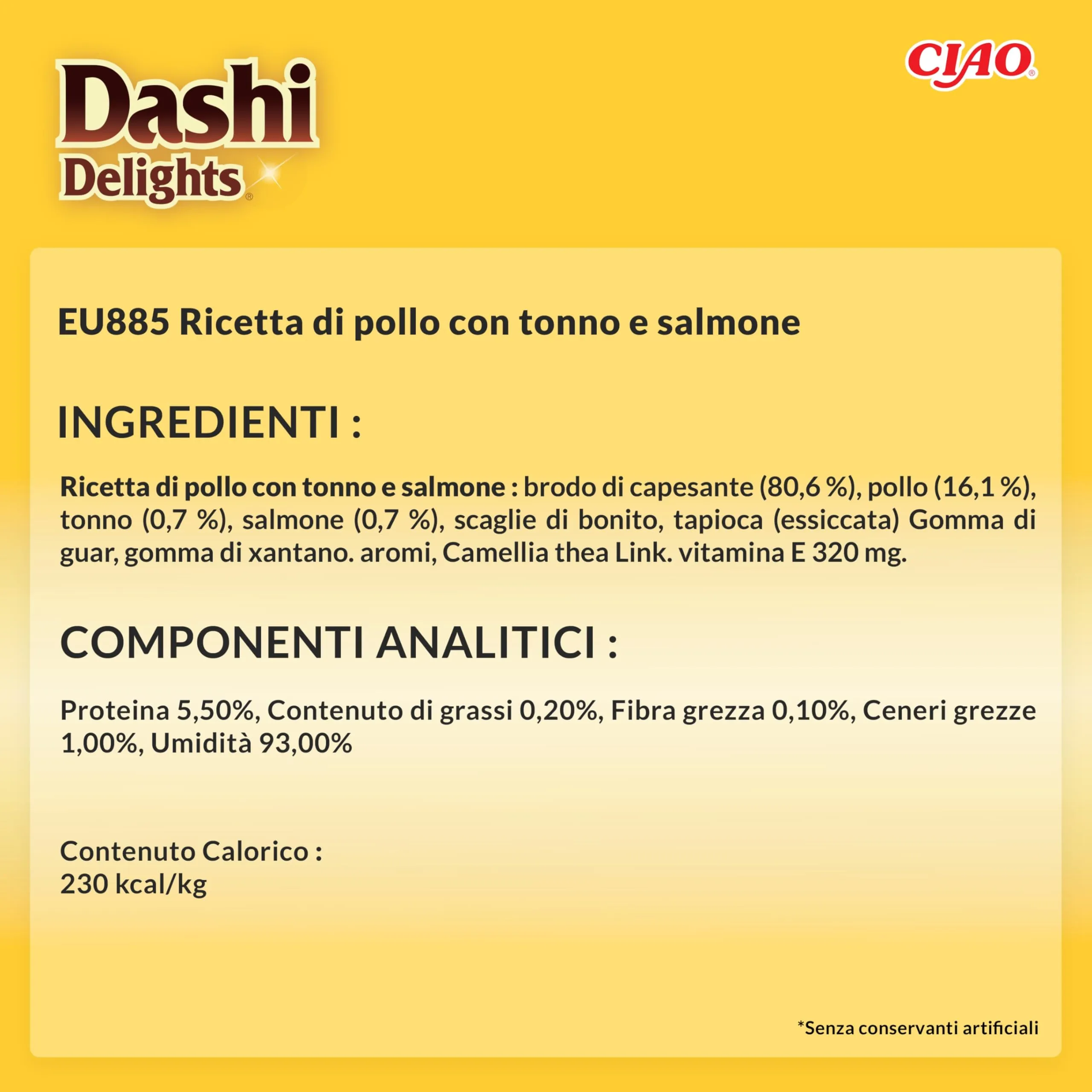 INABA Dashi Delights Silky Broth, Cibo Umido per Gatti con Pollo, Tonno e Salmone, Brodo di Pesce, Ricco di Proteine, Ingredienti Naturali, Pasto Complementare, 12 Confezioni da 40 g - immagine 6