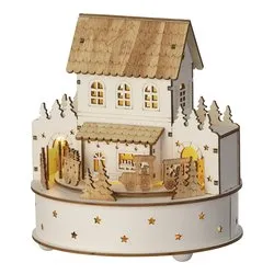 Casa con movimento, luci e musica (19,5cm) 487720 - immagine 1