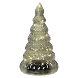 Albero Natale soprammobile Verde 489507 (13x22cm) 15 luci - MICROLED - immagine 1
