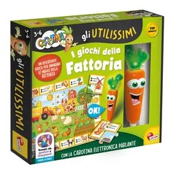 Gioco educativo Penna parlante Giochi della Fattoria 3-6a CAROTINA UTILISSIMI 107858 - immagine 1