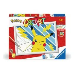 Set per dipingere Pokémon Pikachu CREART 25556 - immagine 1