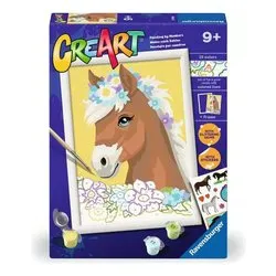 Set per dipingere Cavallo tra I fiori CREART 23980 - immagine 1