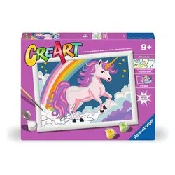 Set per dipingere Unicorno Rosa Neon CREART 23977 - immagine 1