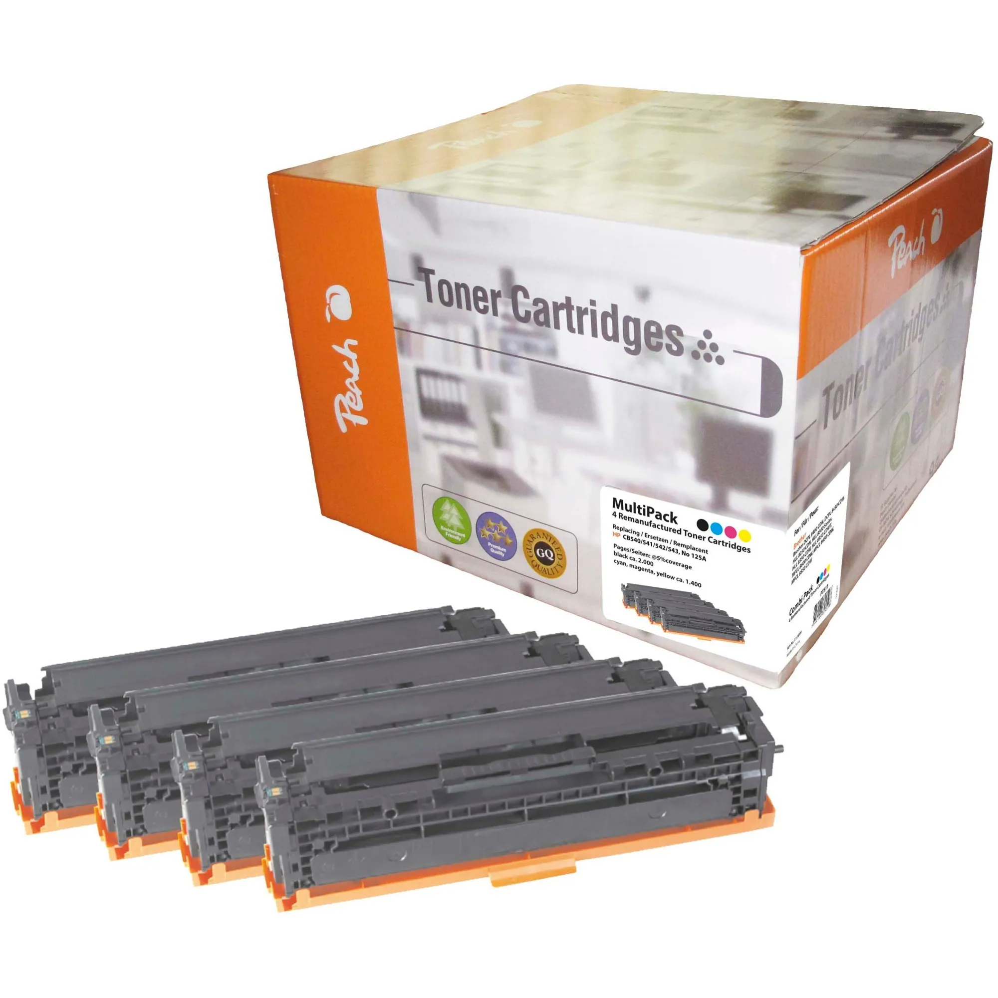 110849 cartuccia toner 4 pz Nero, Ciano, Magenta, Bianco - immagine 1