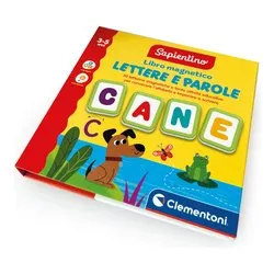 Gioco prescolare Libro magnetico Lettere e parole 3-5a SAPIENTINO 16487 - immagine 1