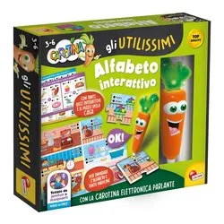 Gioco prescolare Alfabeto interattivo penna parlante 3-6a CAROTINA UTILISSIMI 107841 - immagine 1