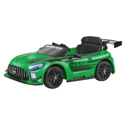 Auto elettrica Mercedes AMG GT3 12V Litio RC (116x66cm) ESPIDKO Verde 42384 - immagine 1