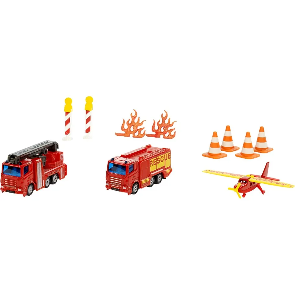 Gift set Feuerwehr, veicolo da gioco - immagine 1