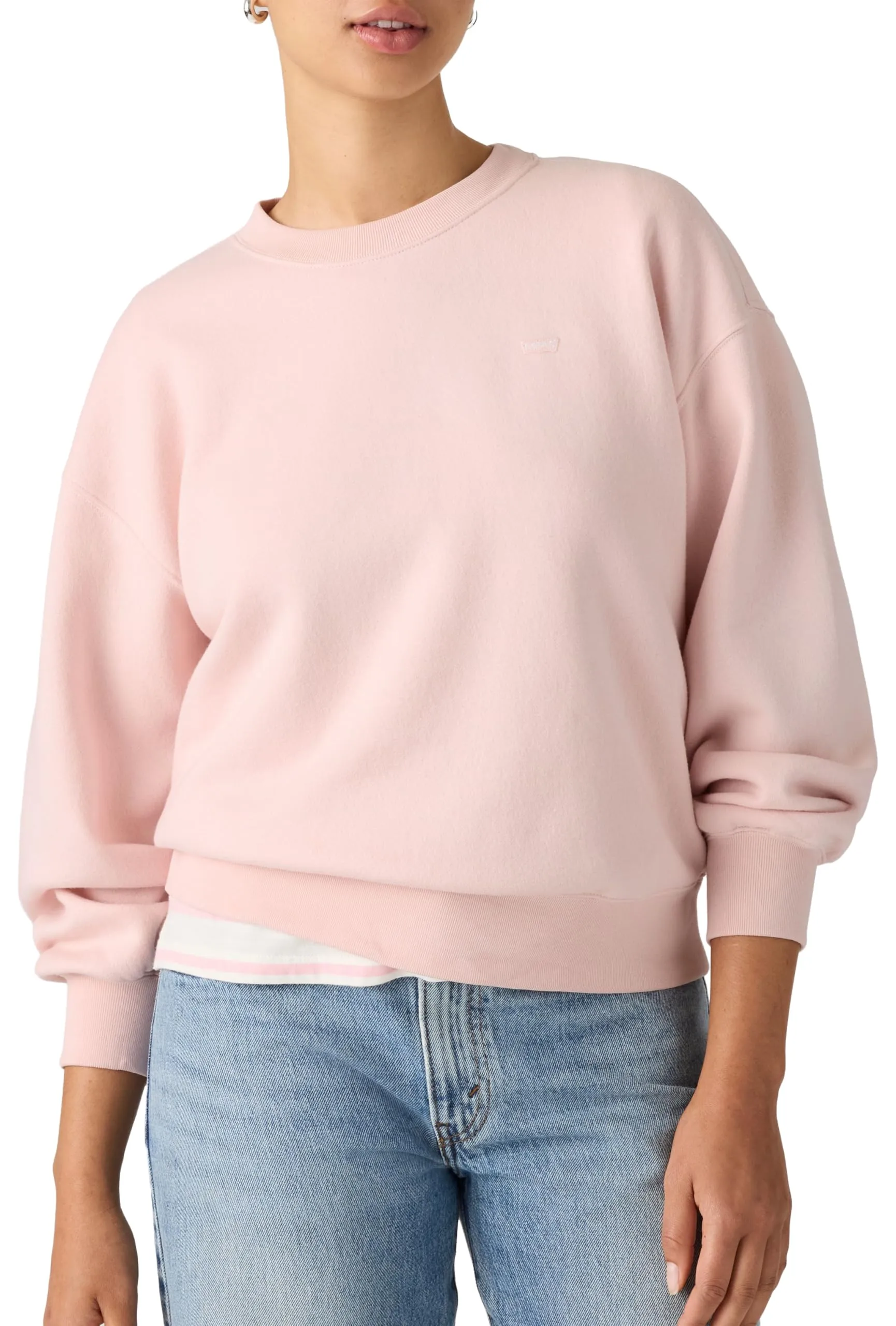 Everyday Crew Felpa Crystal Pink Br - immagine 1