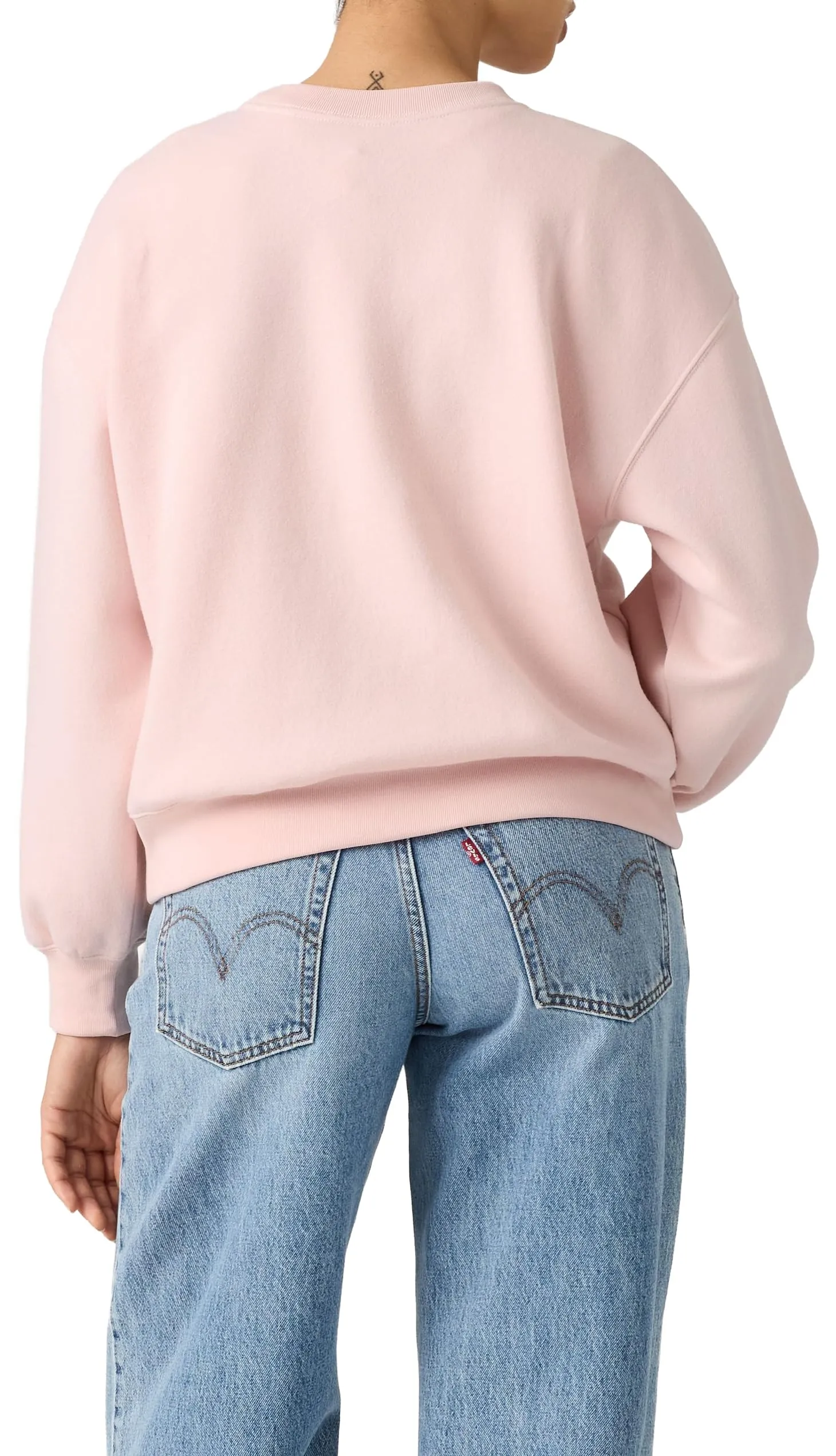 Everyday Crew Felpa Crystal Pink Br - immagine 4