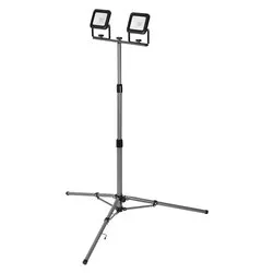 Proiettore cantiere WORKLIGHTS VALUE TRIPOD Nero (2 luci - 5000 Lumen - 60 W - Bianco neutro) (IP54) (115x100x170,2cm) LUM831377 - immagine 1