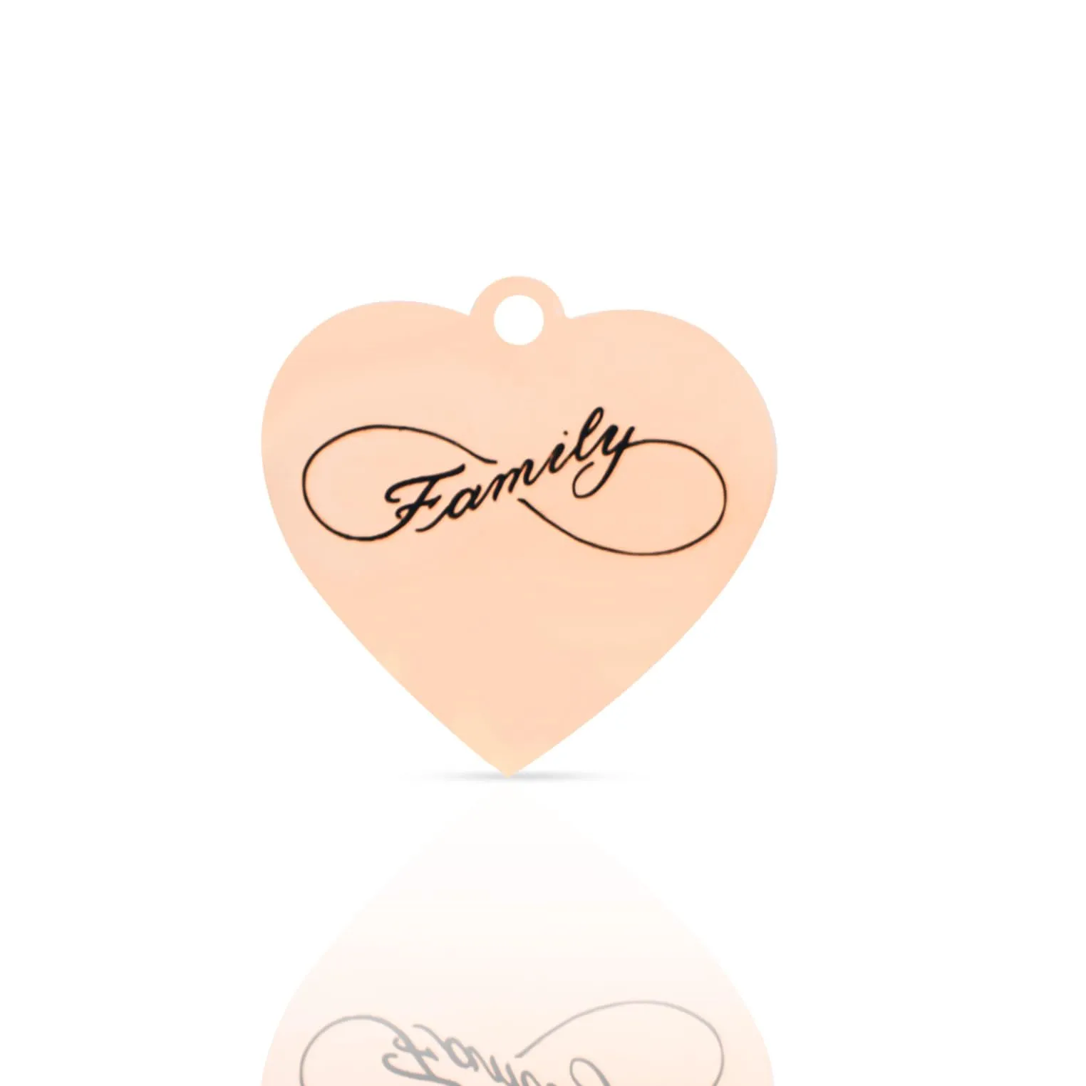 SAGA GIOIELLI® COLLANA DONNA CUORE FAMILY INFINITO AMORE - immagine 3