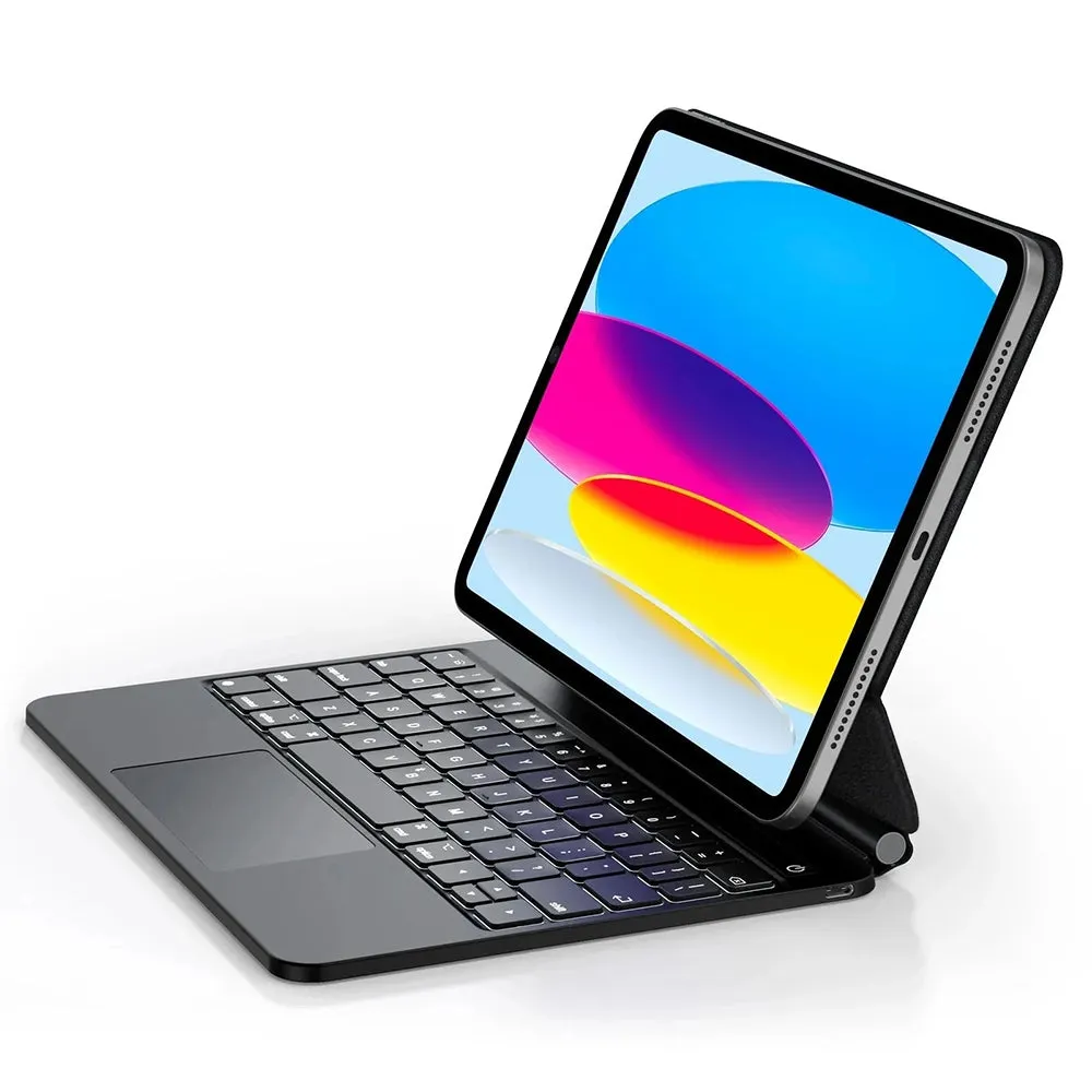 Custodia con Tastiera per Apple iPad (2025) / (2022), ESR, Rebound New, Nera - immagine 1