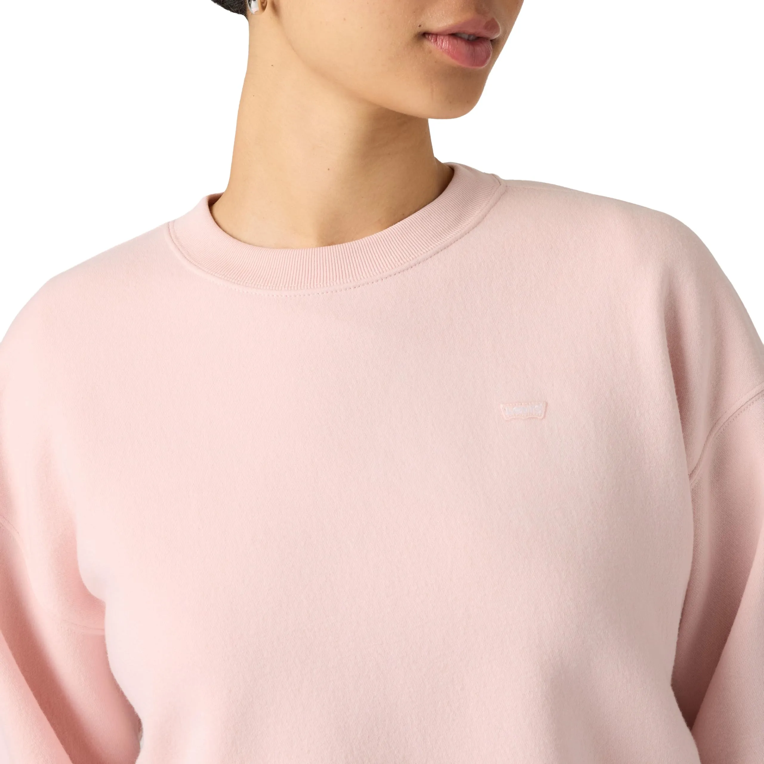 Everyday Crew Felpa Crystal Pink Br - immagine 2
