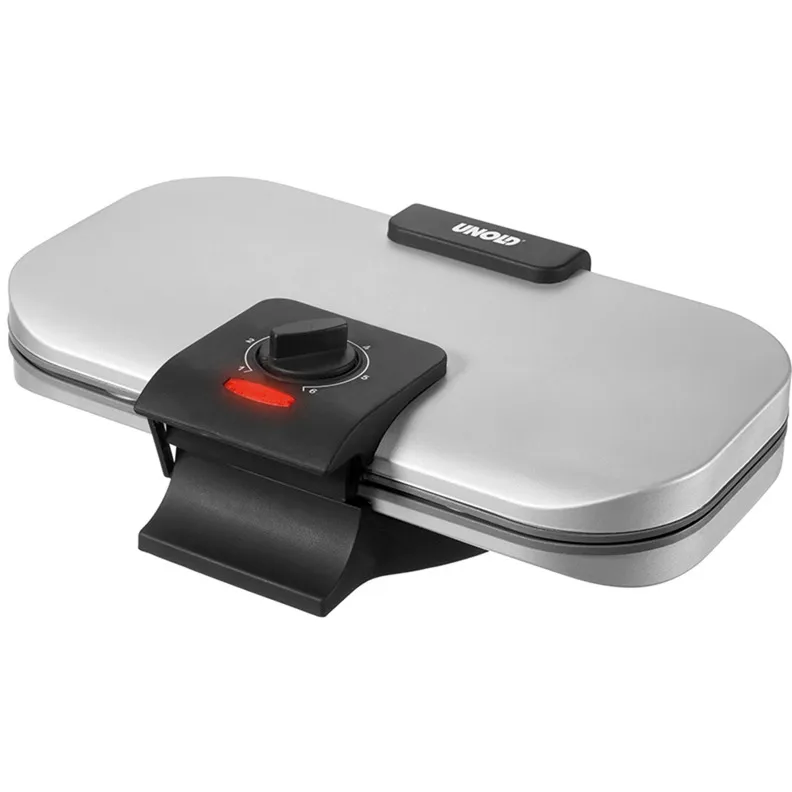 48241 piastra per waffle 2 waffle 1300 W Nero, Argento, Cialde - immagine 1