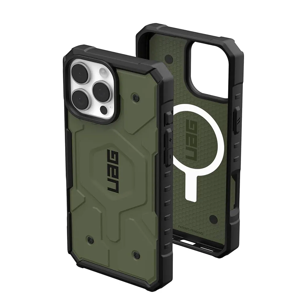 Custodia MagSafe per Apple iPhone 16 Pro, Urban Armor Gear, Pathfinder, Verde - immagine 1