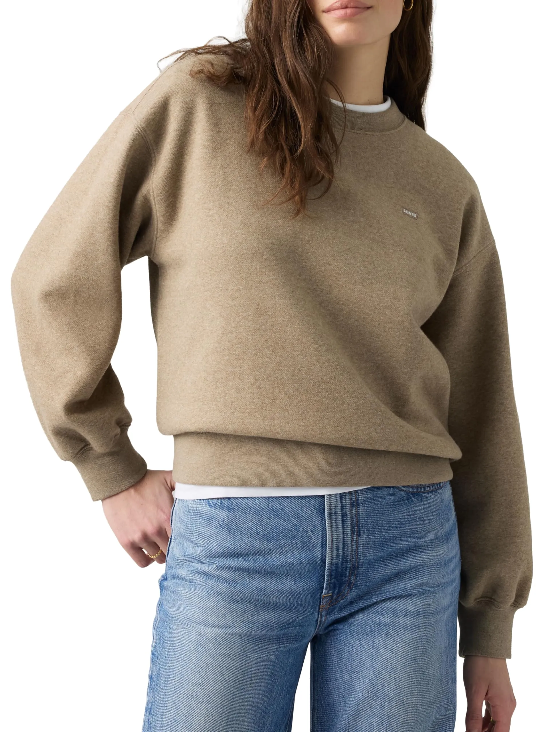 Everyday Crew - Felpa Tortora Gray Heat - immagine 1