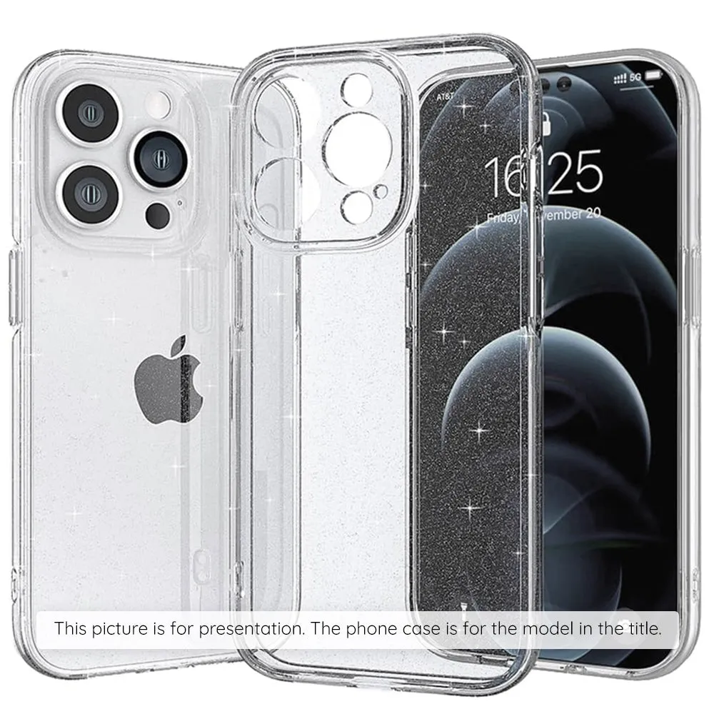 Custodia per Xiaomi Redmi 15 5G / 15 4G, Techsuit, SparkleSkin, Trasparente - immagine 1