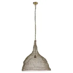 Sospensione AMISH Circle brass (1 luce - 25 W - E27) (62x62x64cm) 0826381 - immagine 1