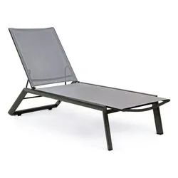 Lettino prendisole alluminio CRUISE Antracite 0662302 - immagine 1