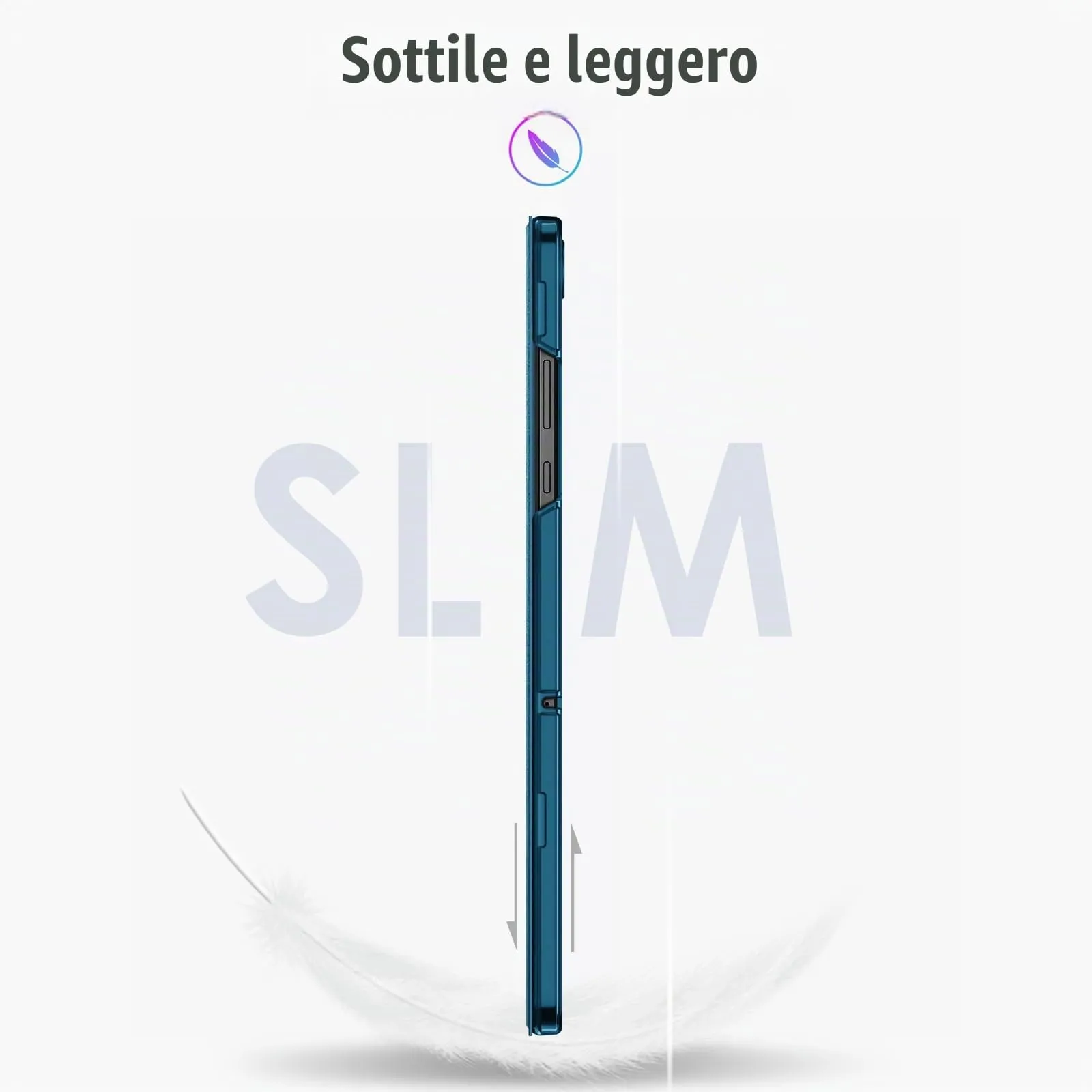 FINTIE Cover + Pellicola per Samsung Galaxy Tab A11+ / A9+ 11" (2025/2023) - immagine 4
