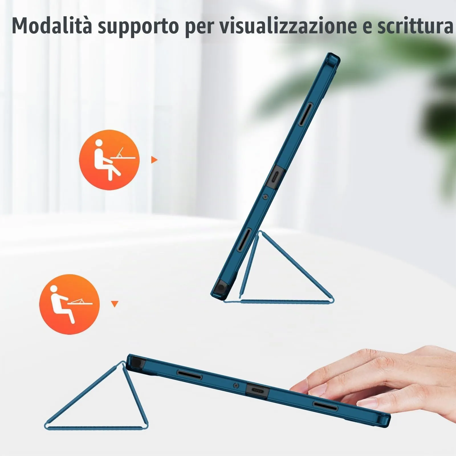 FINTIE Cover + Pellicola per Samsung Galaxy Tab A11+ / A9+ 11" (2025/2023) - immagine 5