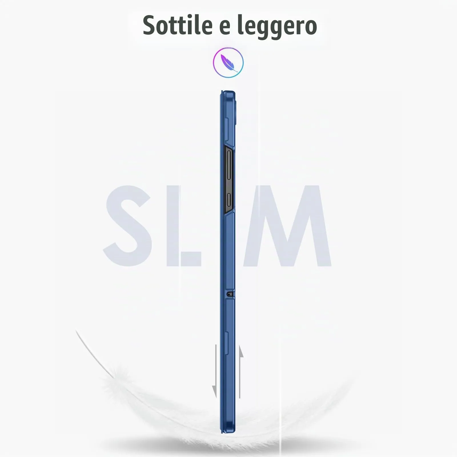 FINTIE Cover + Pellicola per Samsung Galaxy Tab A11+ / A9+ 11" (2025/2023) - immagine 4