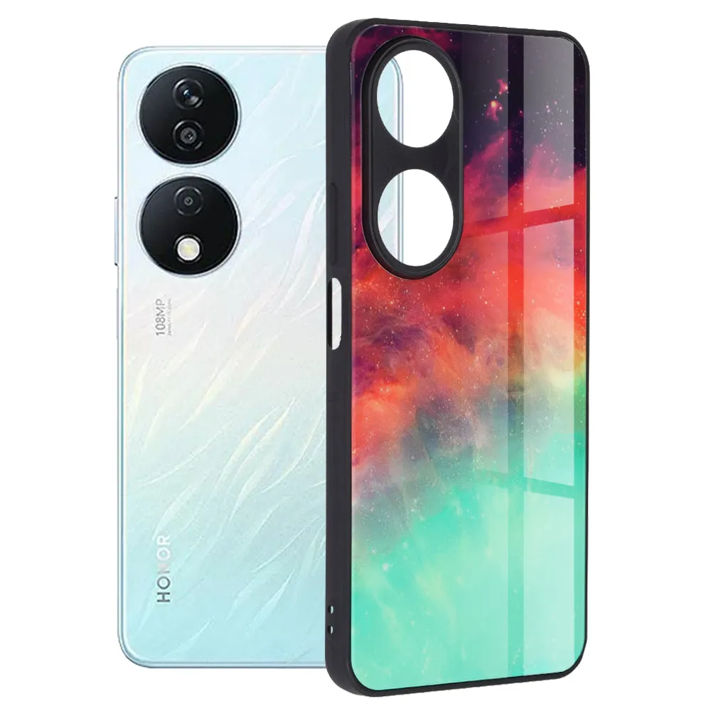 Custodia per Honor X7b 5G / 90 Smart / X7b 4G, Techsuit, Glaze, Turchese - immagine 1