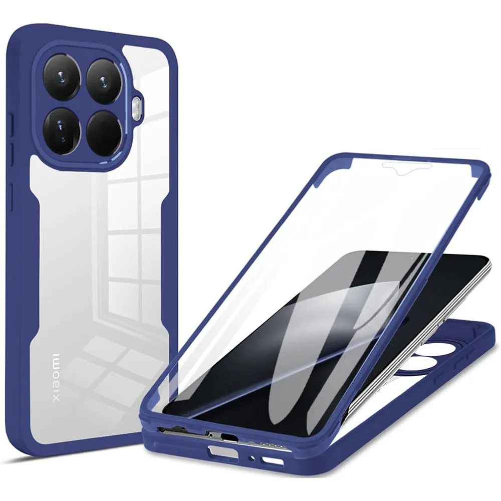 Custodia per Xiaomi 15T Pro, Techsuit, ColorVerse 360, Blu - immagine 1