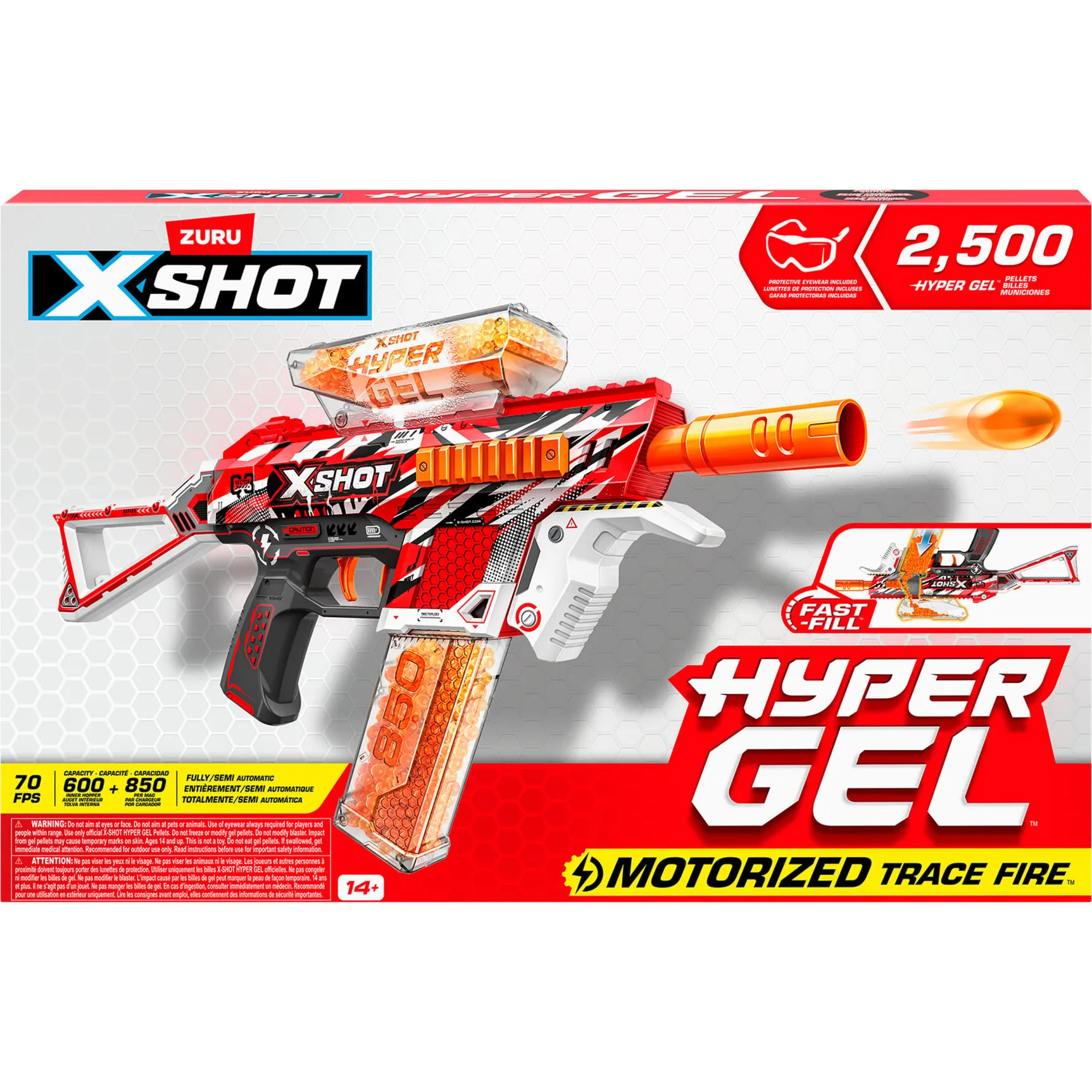 XSHOT - Hyper-Gel Blaster Trace Fire - immagine 1