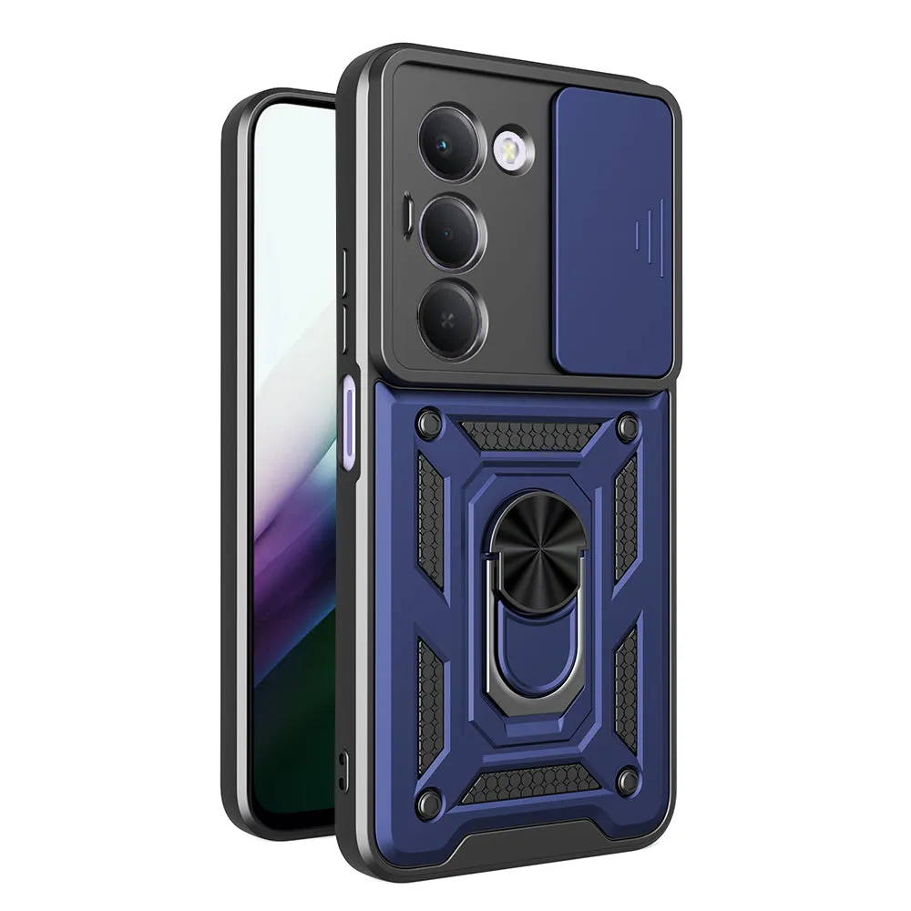 Custodia per Xiaomi Redmi 15 5G / 15 4G, Techsuit, CamShield, Blu - immagine 1