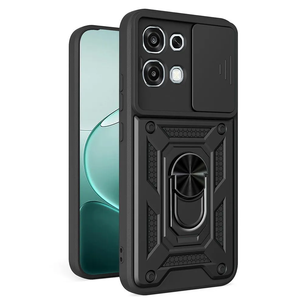 Custodia per Oppo A6 Pro 5G / A6 Pro 4G, Techsuit, CamShield, Nera - immagine 1