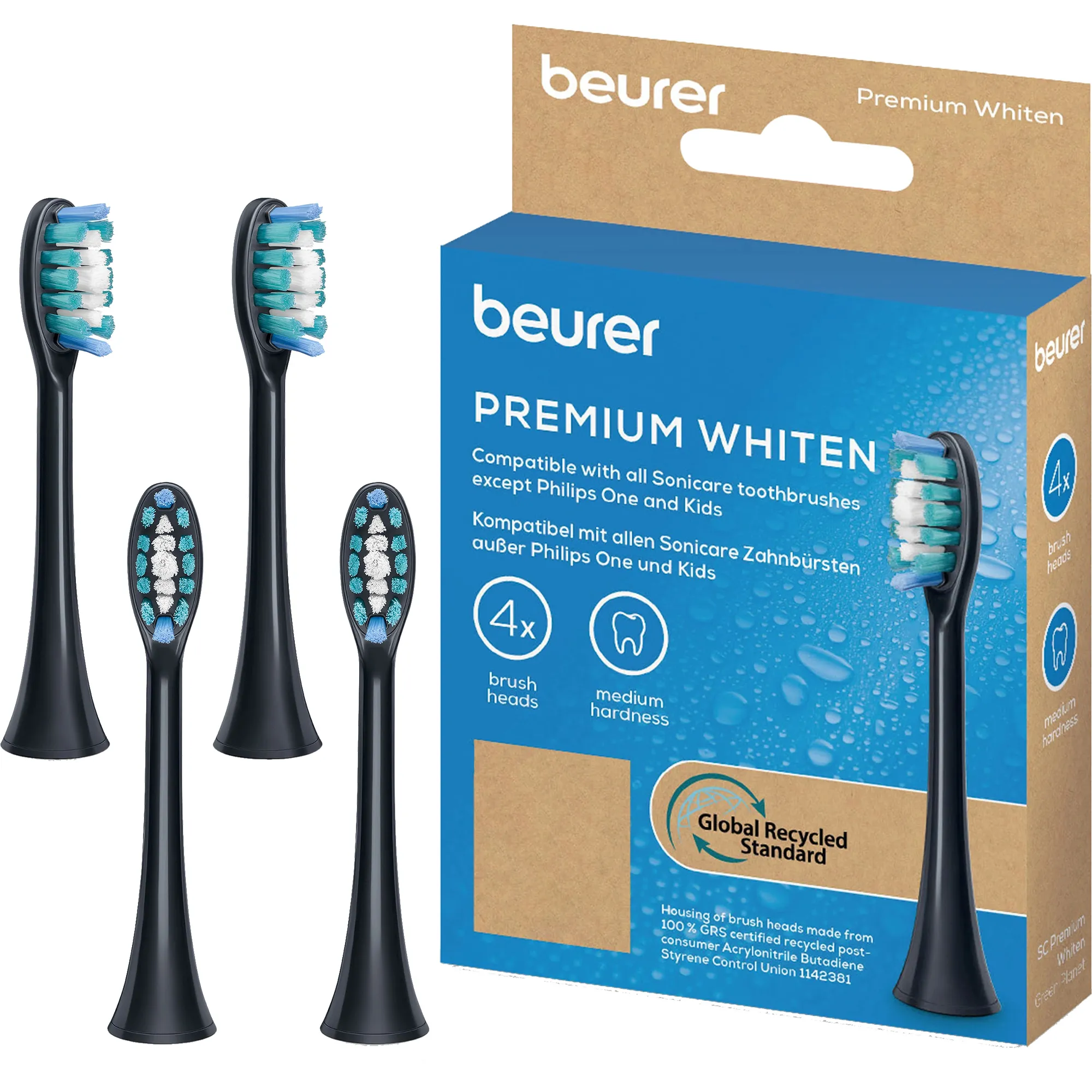 SC Testine di spazzola Premium Whiten Green Planet, Testina - immagine 1
