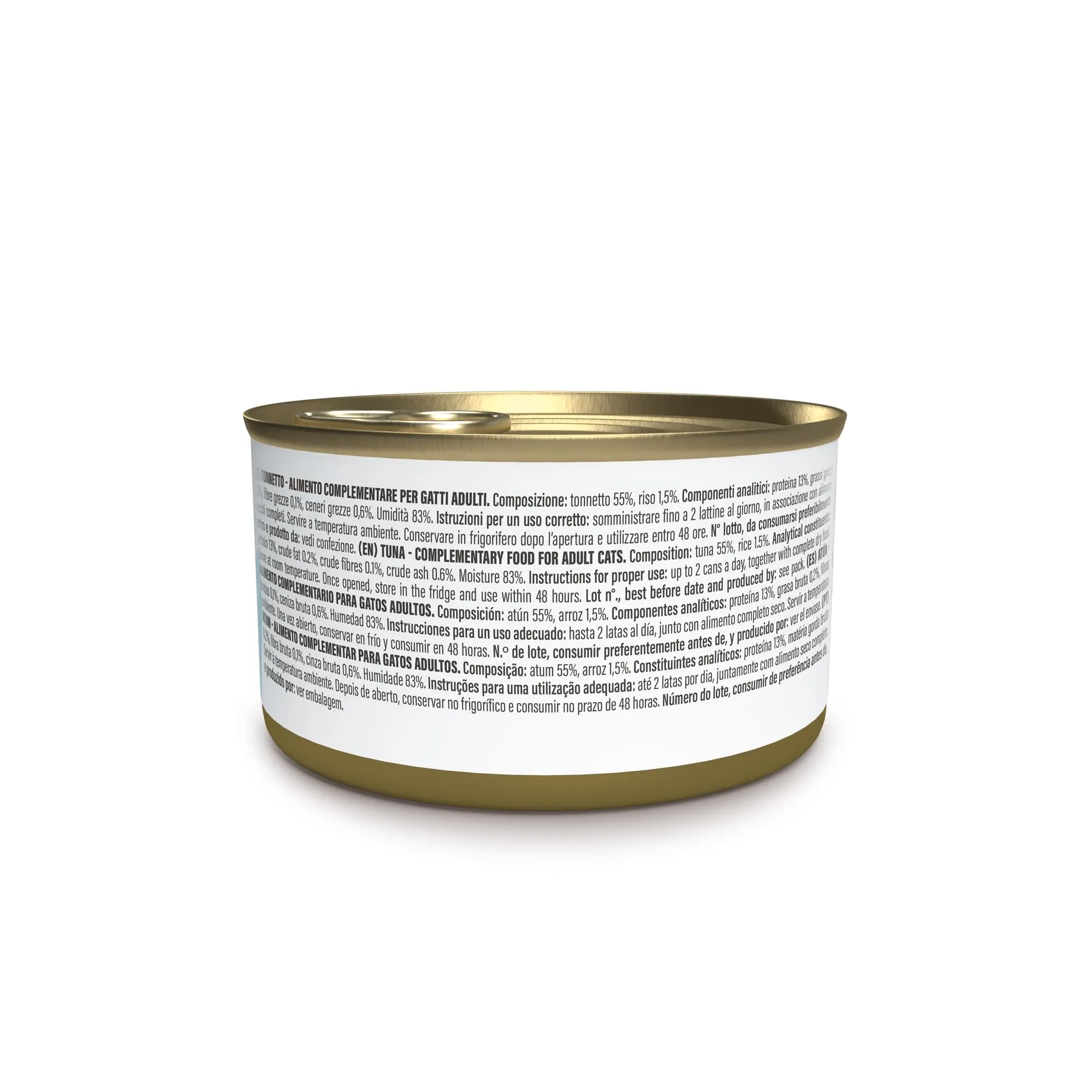 Schesir, Tonnetto in Brodo, Cibo Umido Complementare per Gatti, Ricetta Originale, 100% Naturale, 12 lattine da 70g - immagine 3