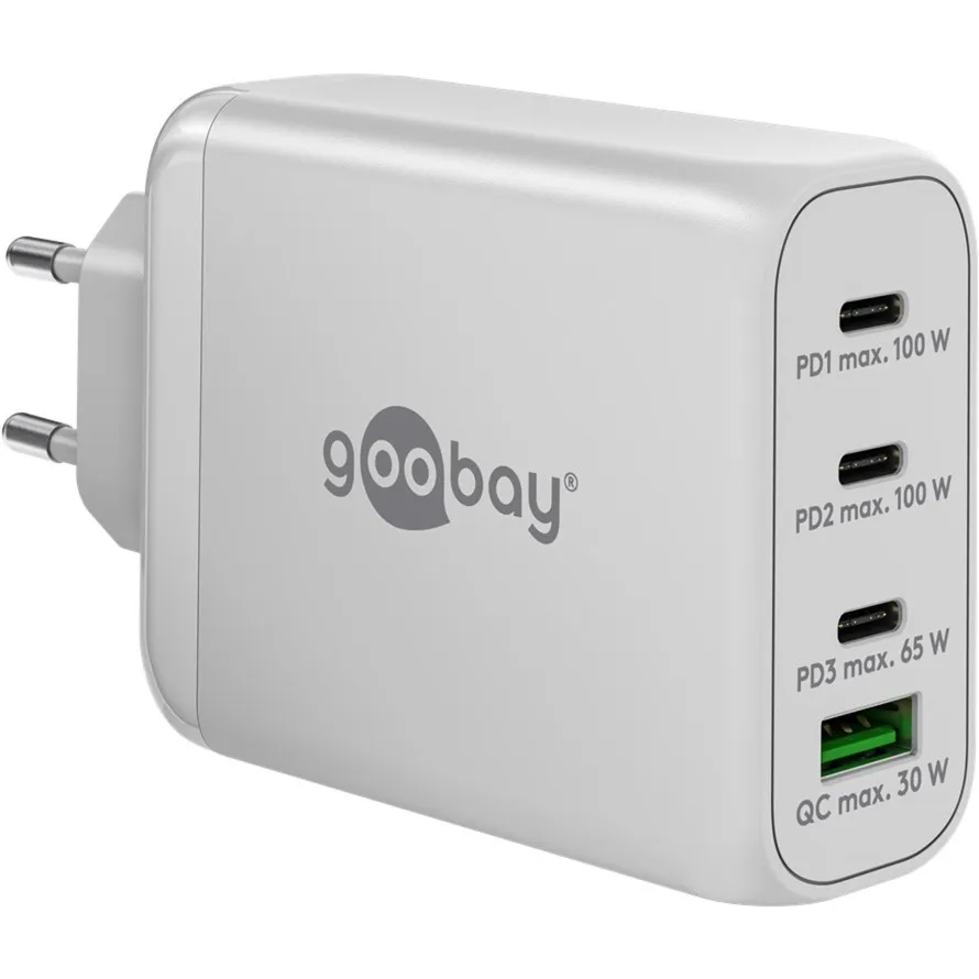 Caricatore rapido USB-C PD multiporta 100 watt, Caricabatterie - immagine 1
